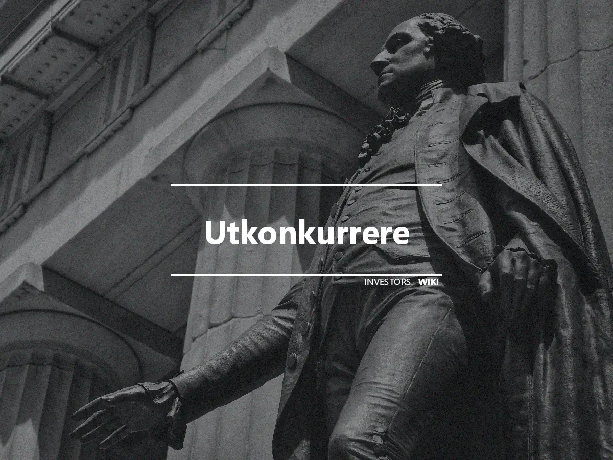 Utkonkurrere