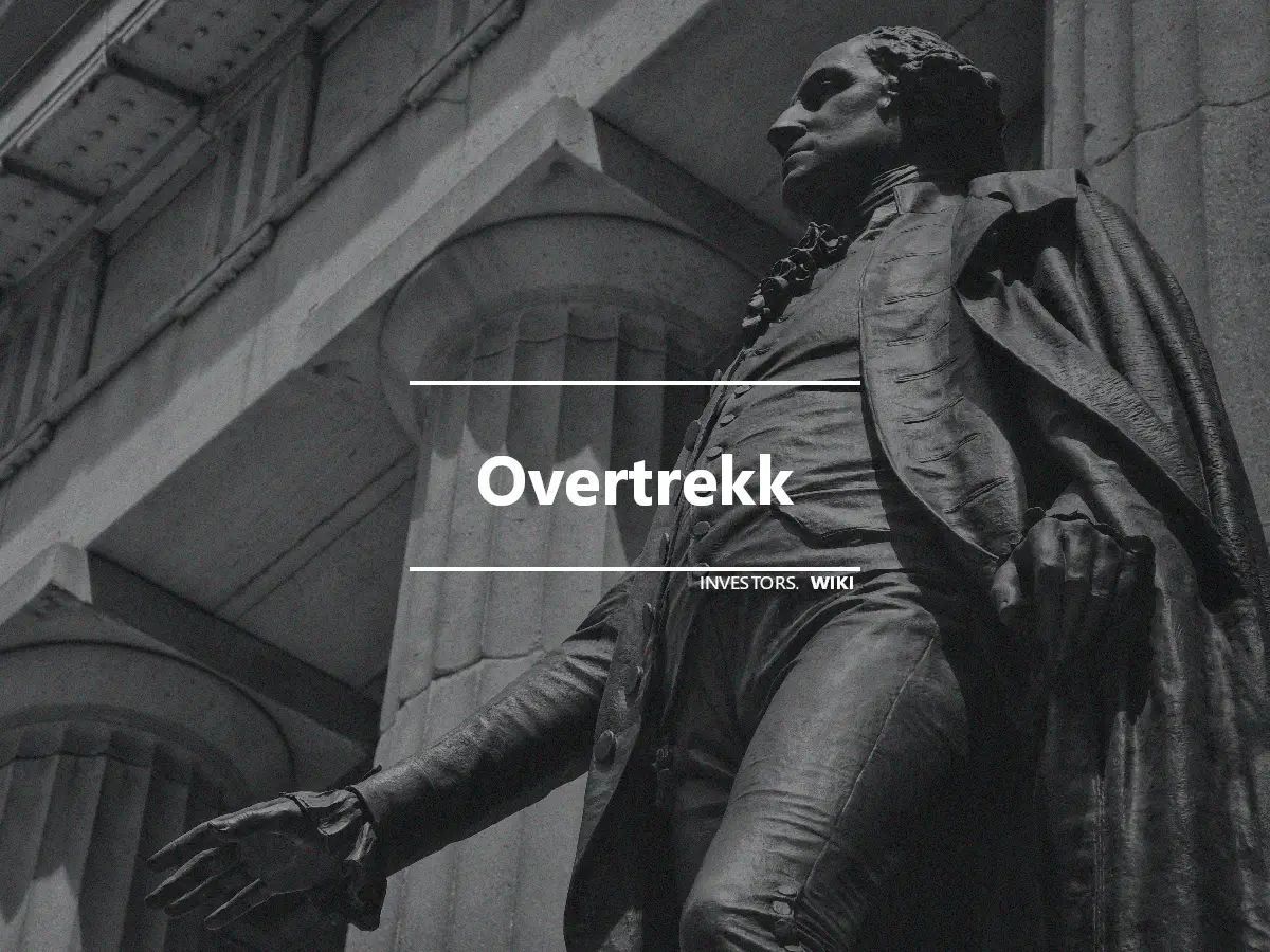 Overtrekk