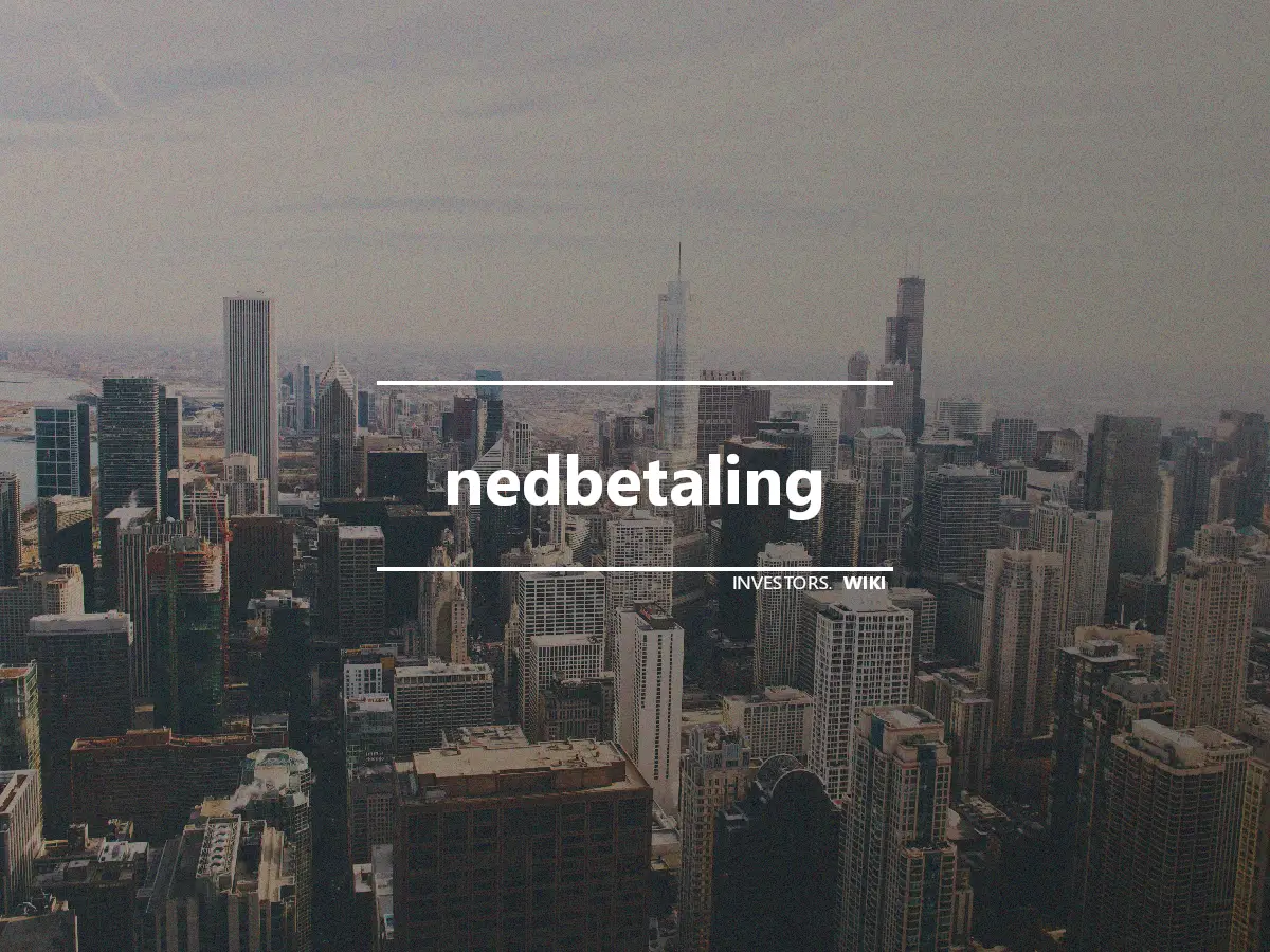 nedbetaling