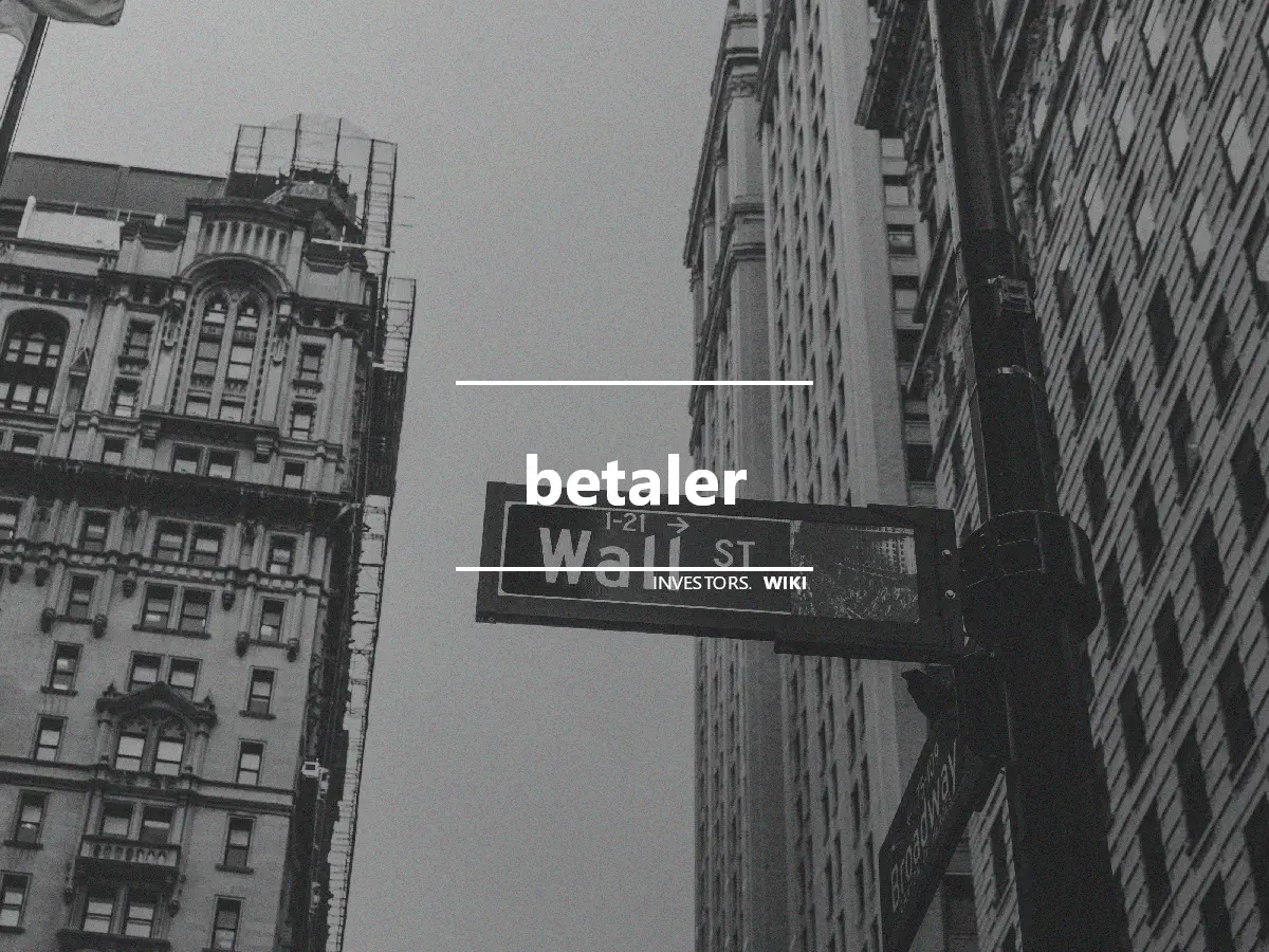 betaler