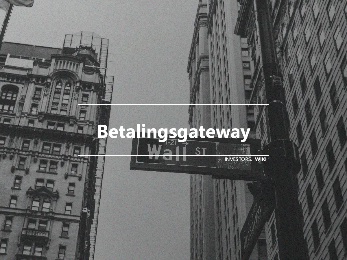 Betalingsgateway