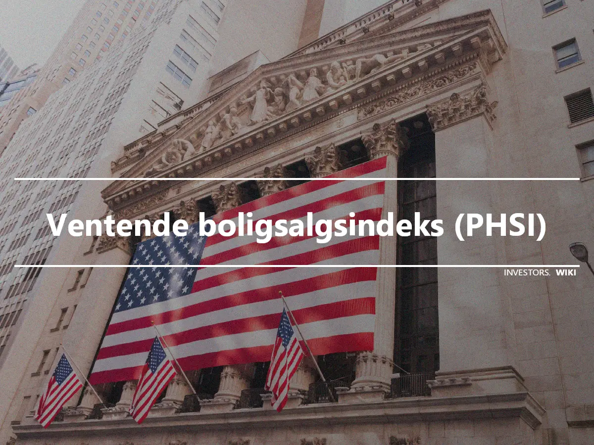 Ventende boligsalgsindeks (PHSI)