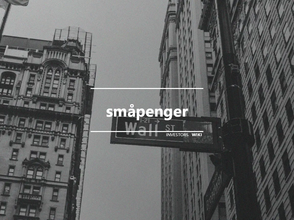 småpenger