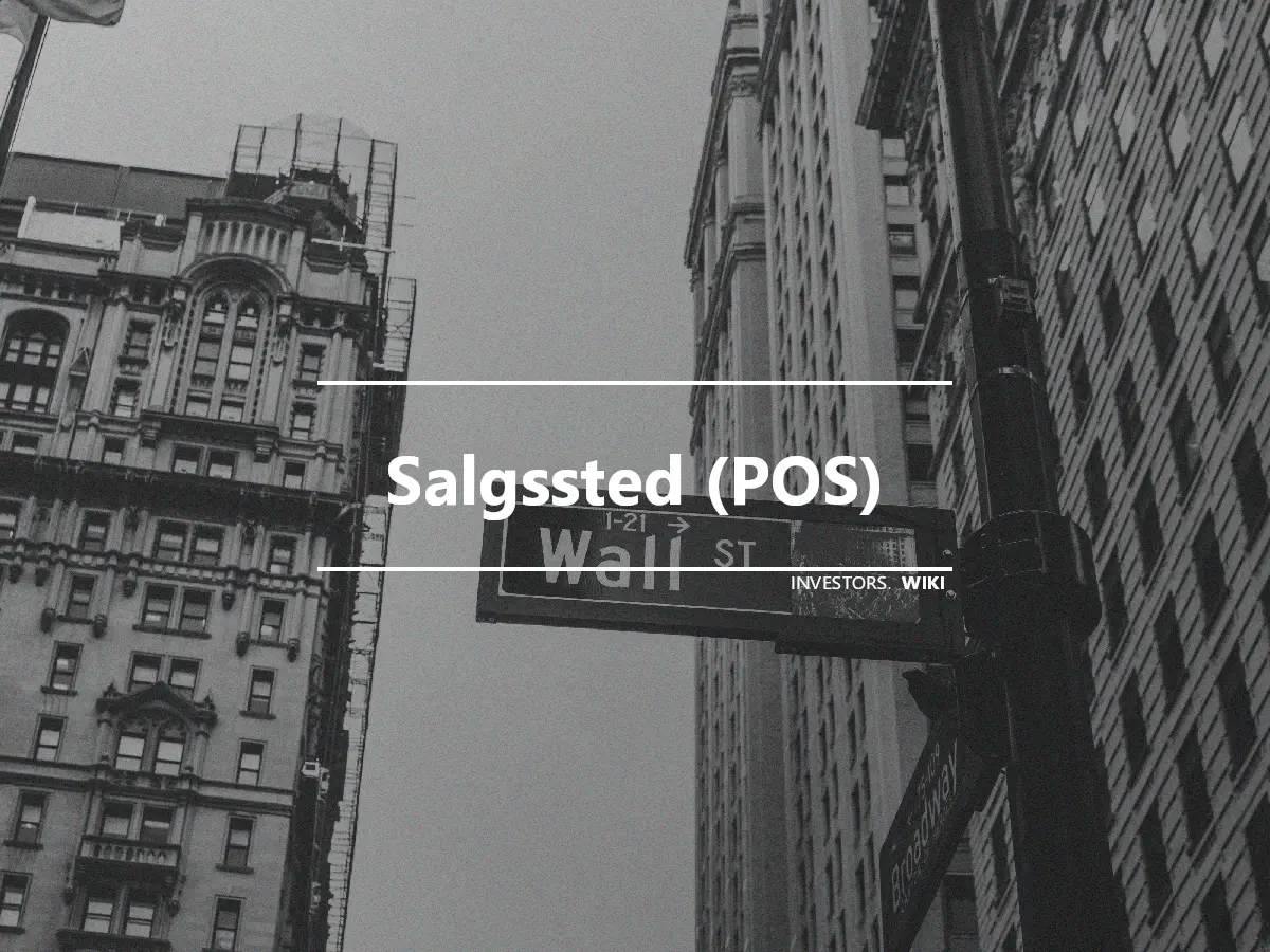 Salgssted (POS)