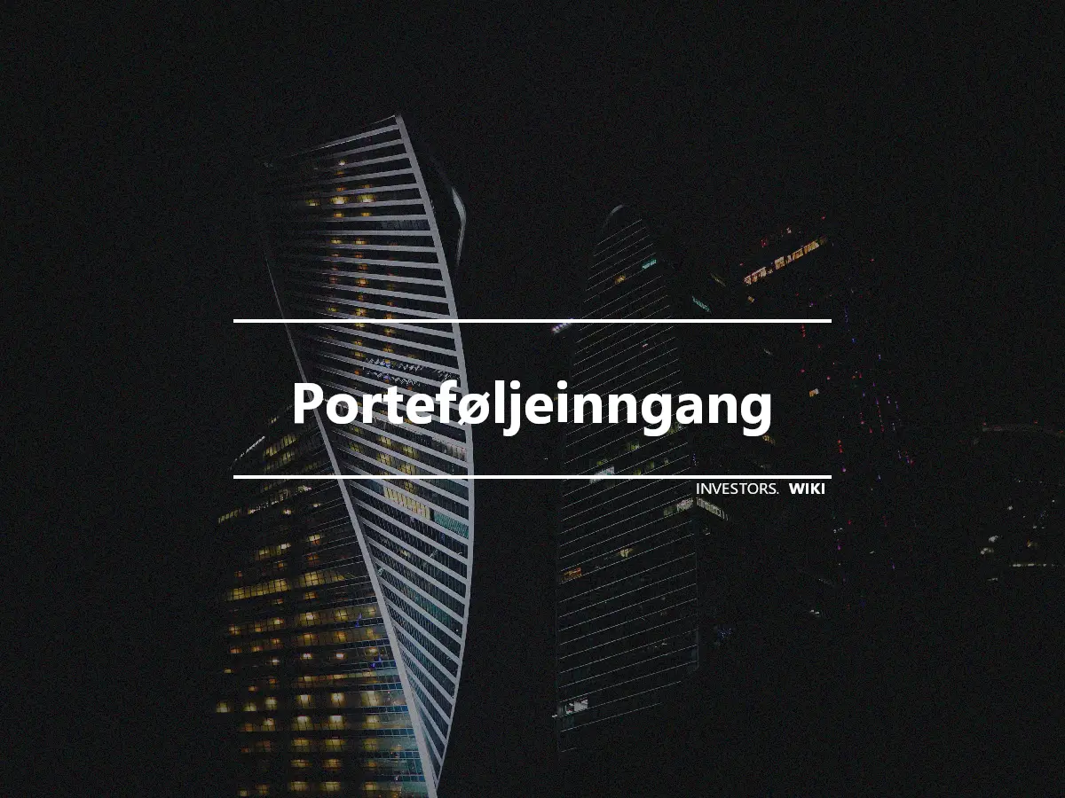 Porteføljeinngang