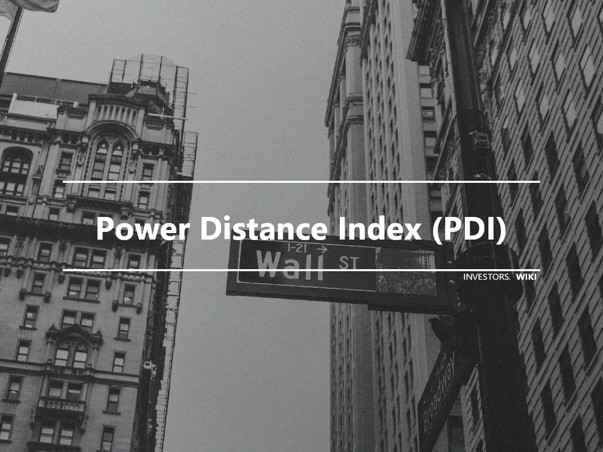 Power Distance Index (PDI)