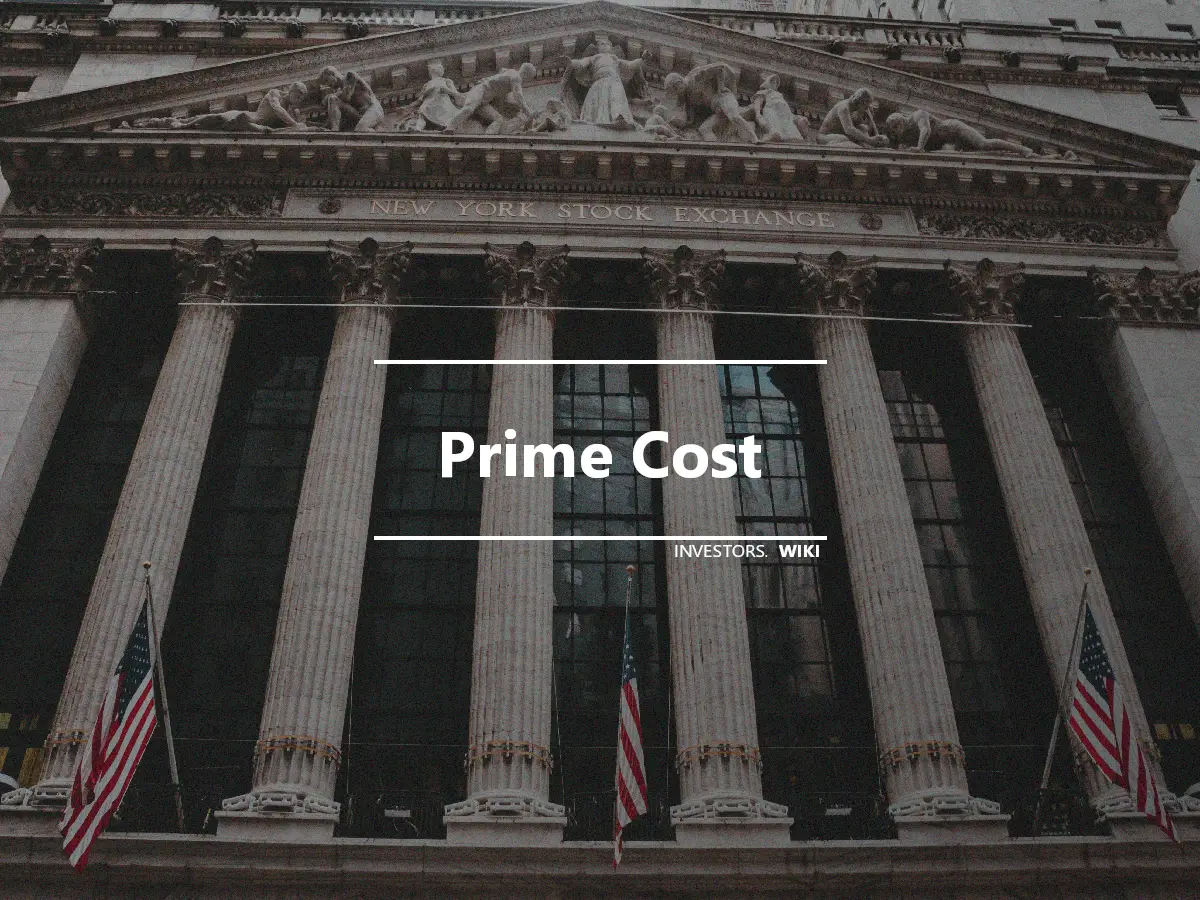 Prime Cost