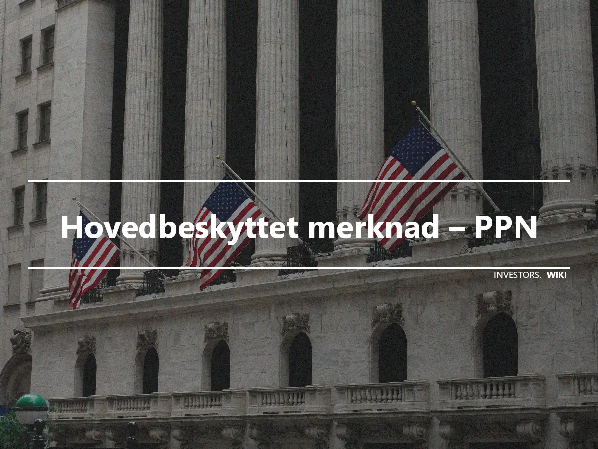 Hovedbeskyttet merknad – PPN