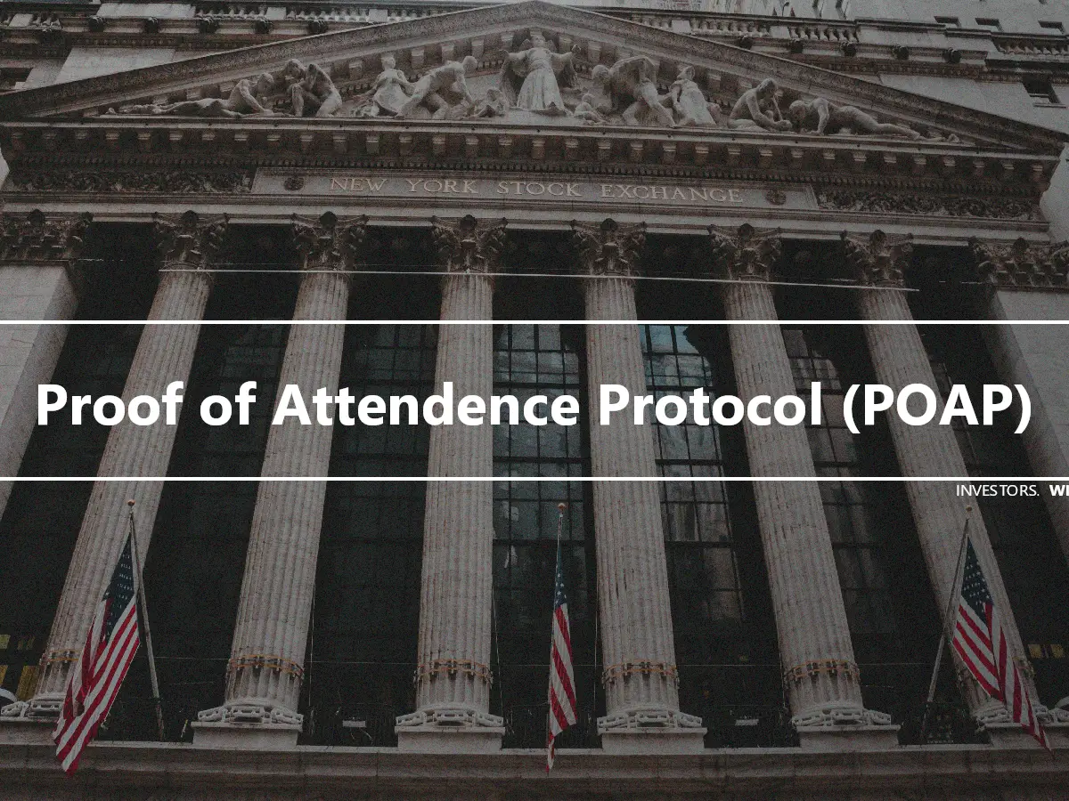 Proof of Attendence Protocol (POAP)