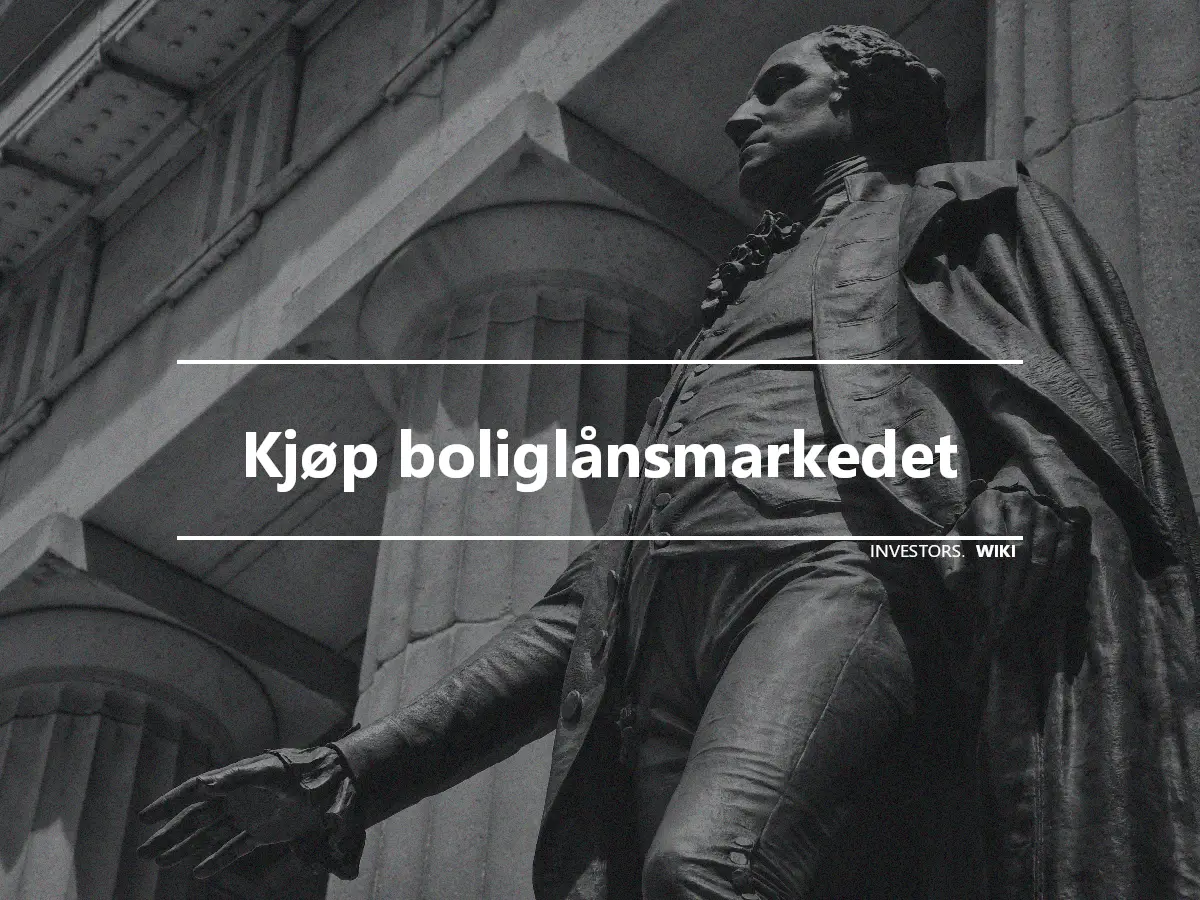 Kjøp boliglånsmarkedet