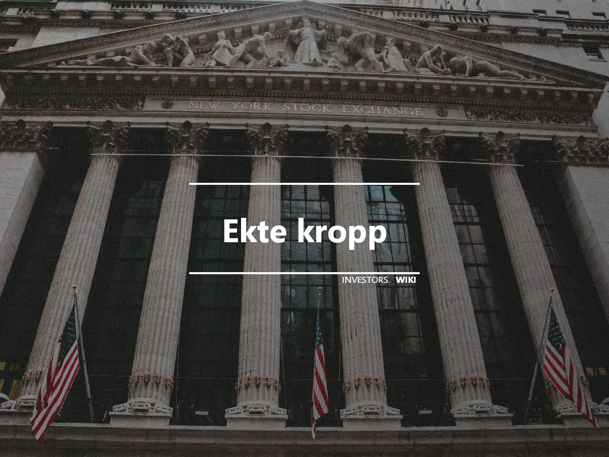 Ekte kropp