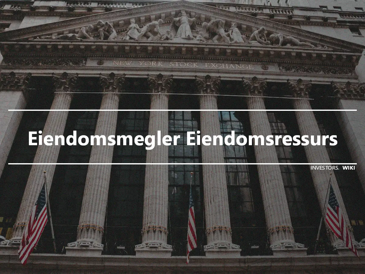 Eiendomsmegler Eiendomsressurs