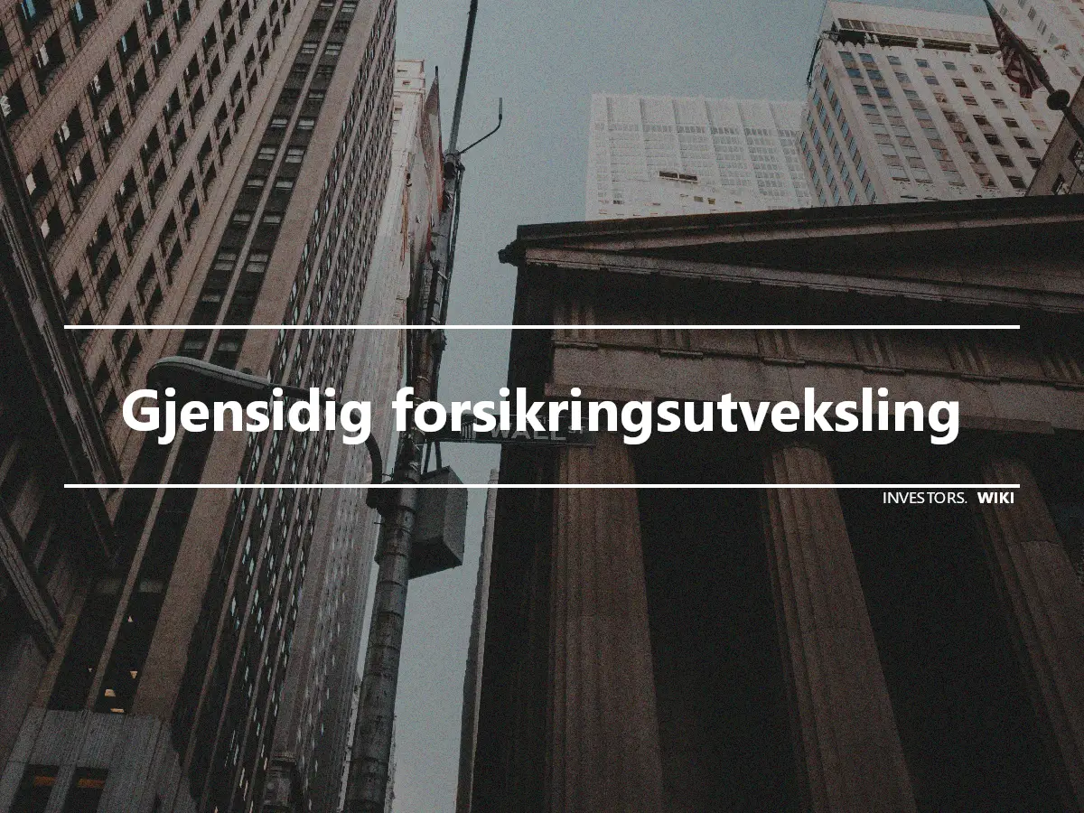 Gjensidig forsikringsutveksling