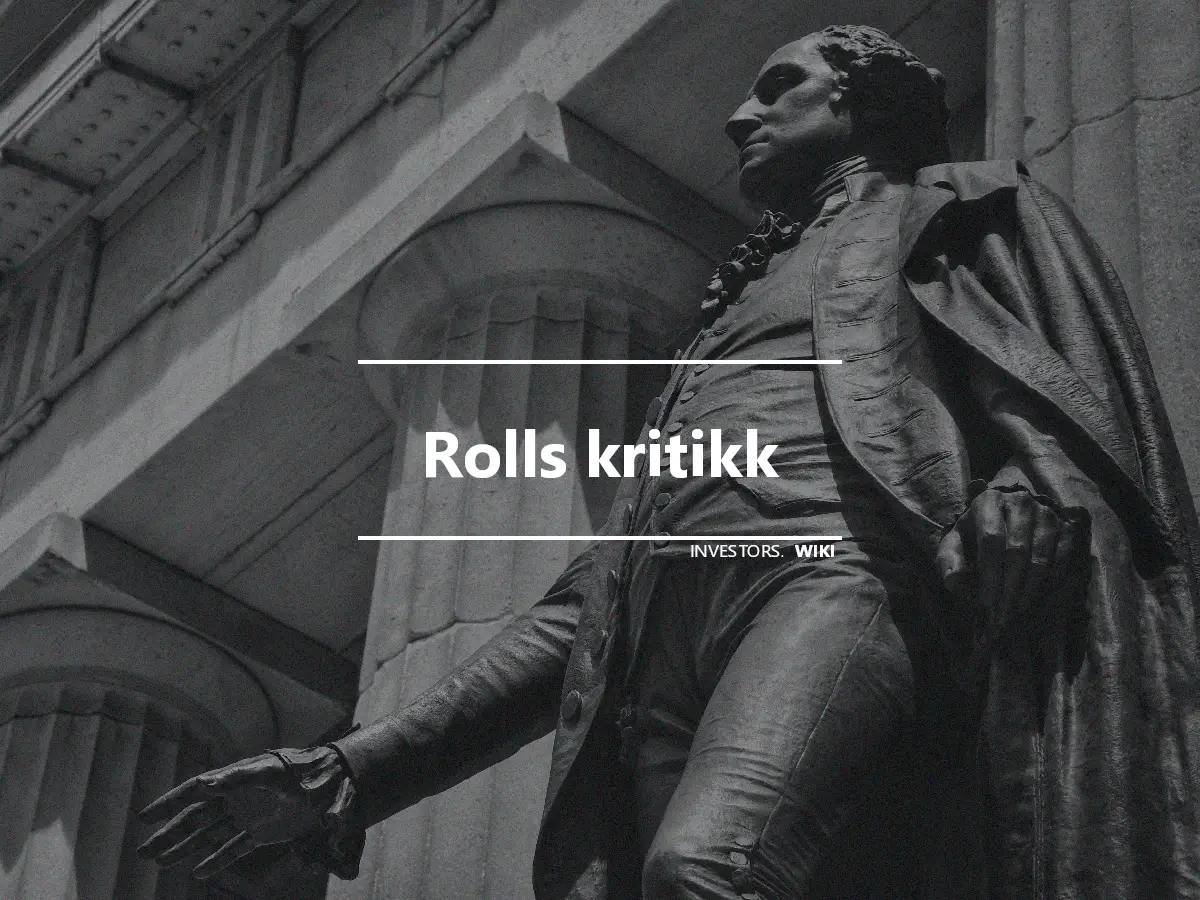 Rolls kritikk