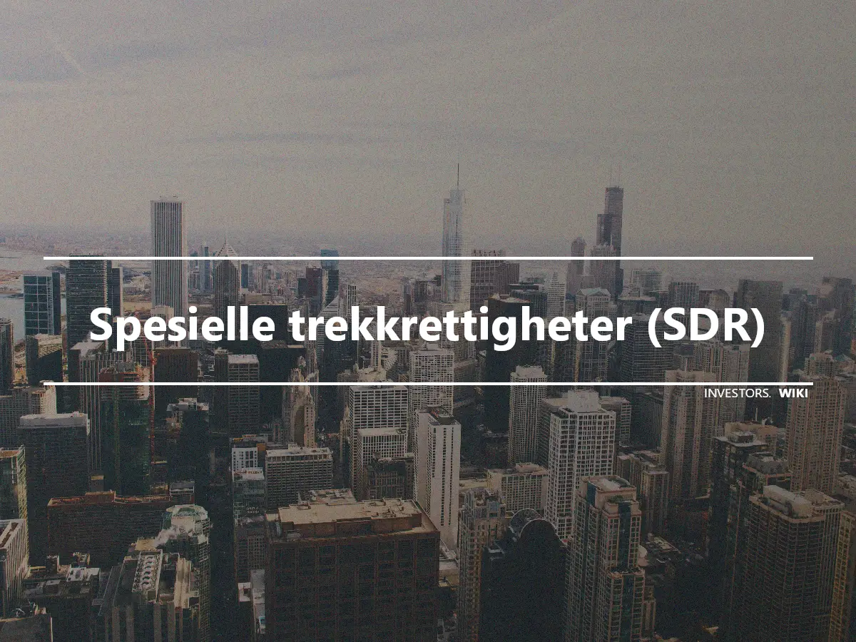 Spesielle trekkrettigheter (SDR)