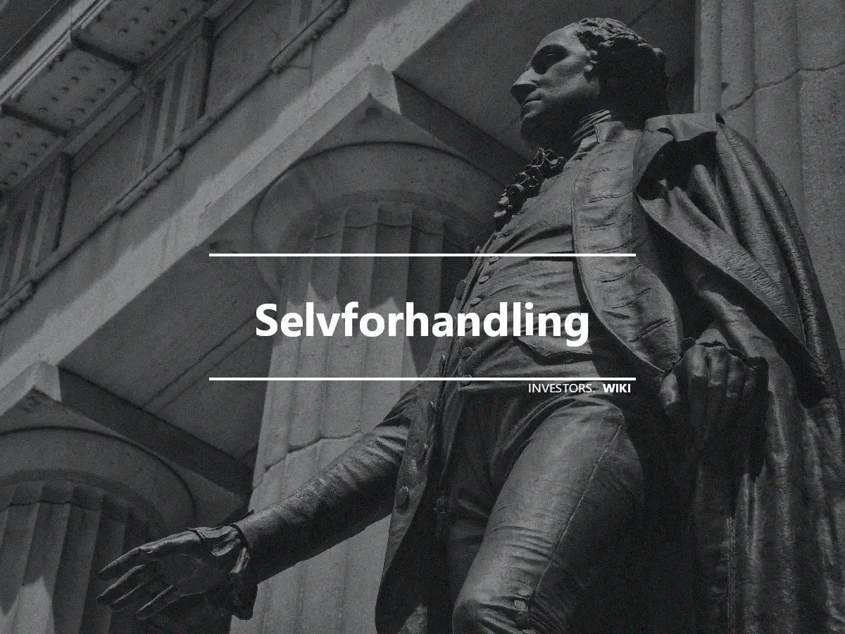 Selvforhandling