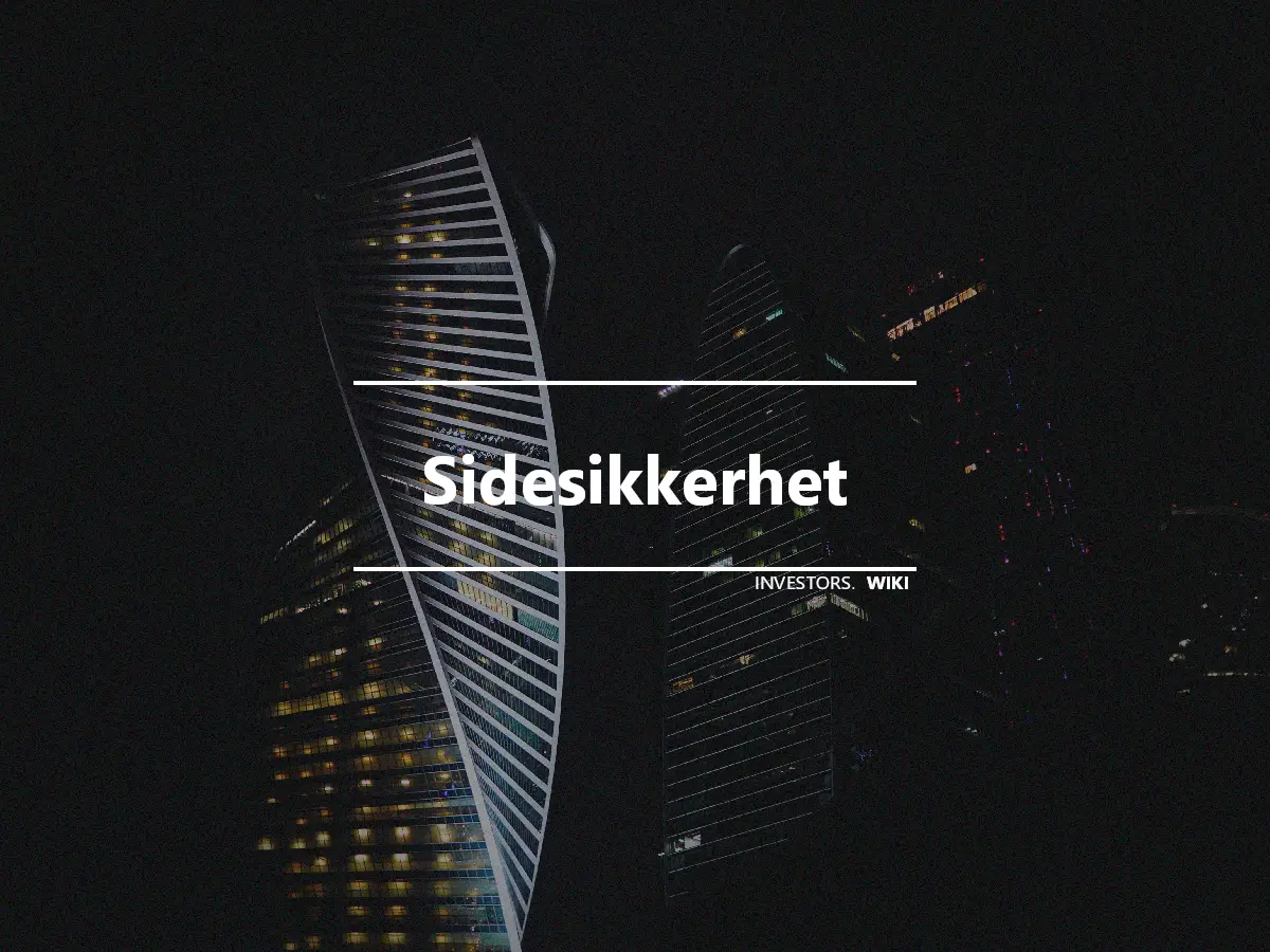 Sidesikkerhet