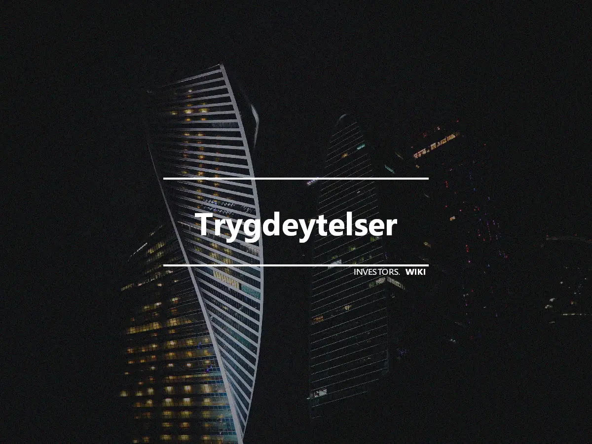 Trygdeytelser