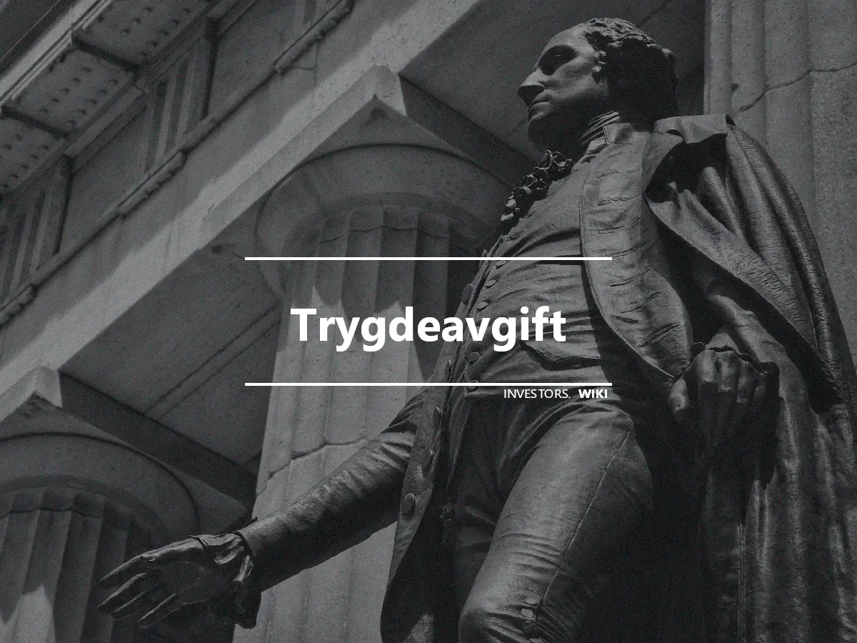 Trygdeavgift