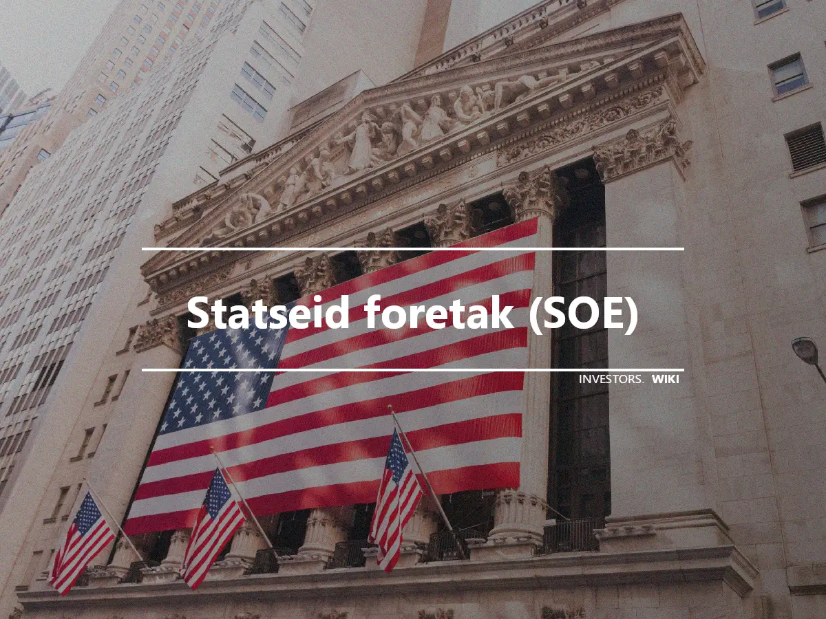 Statseid foretak (SOE)