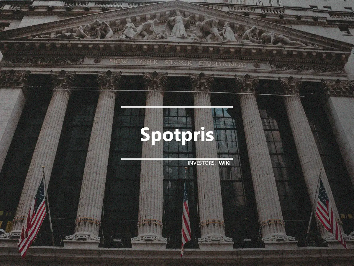 Spotpris