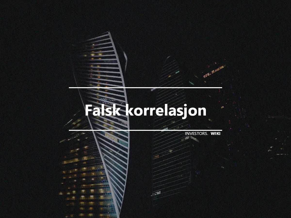 Falsk korrelasjon