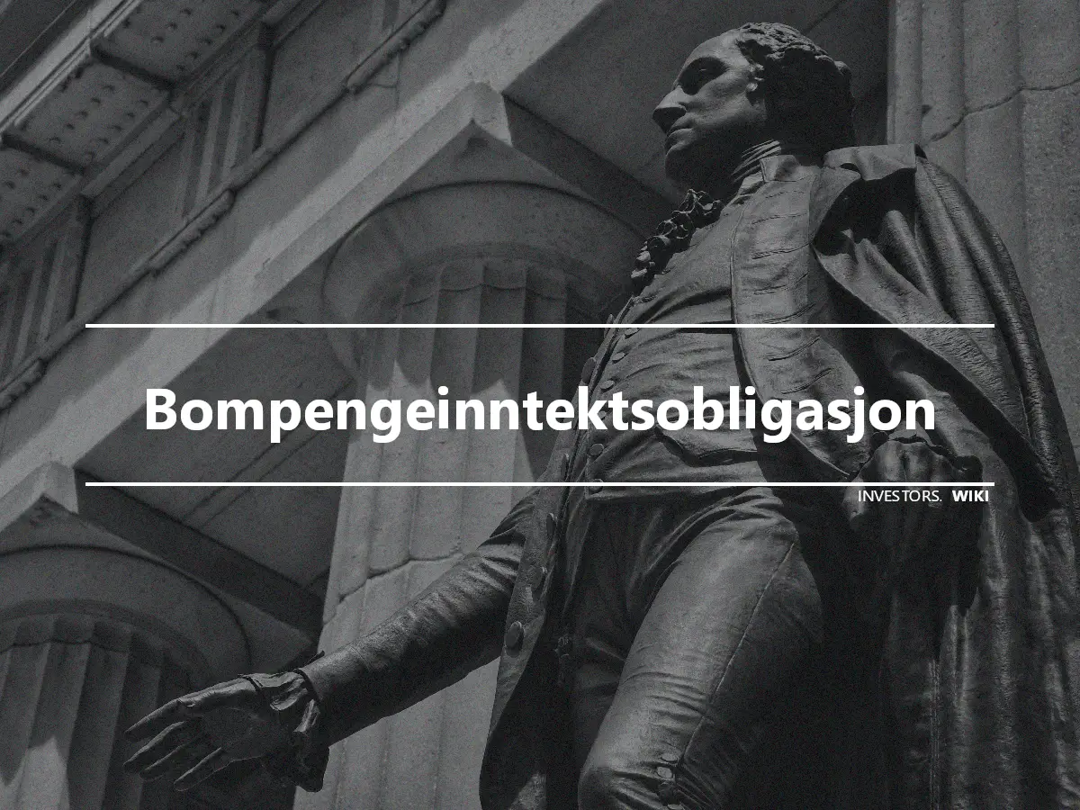 Bompengeinntektsobligasjon