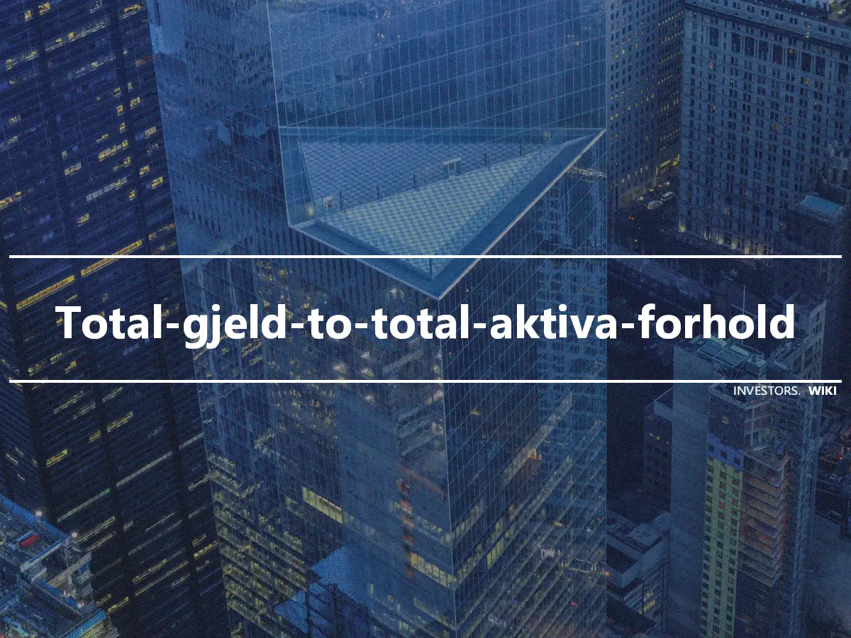 Total-gjeld-to-total-aktiva-forhold