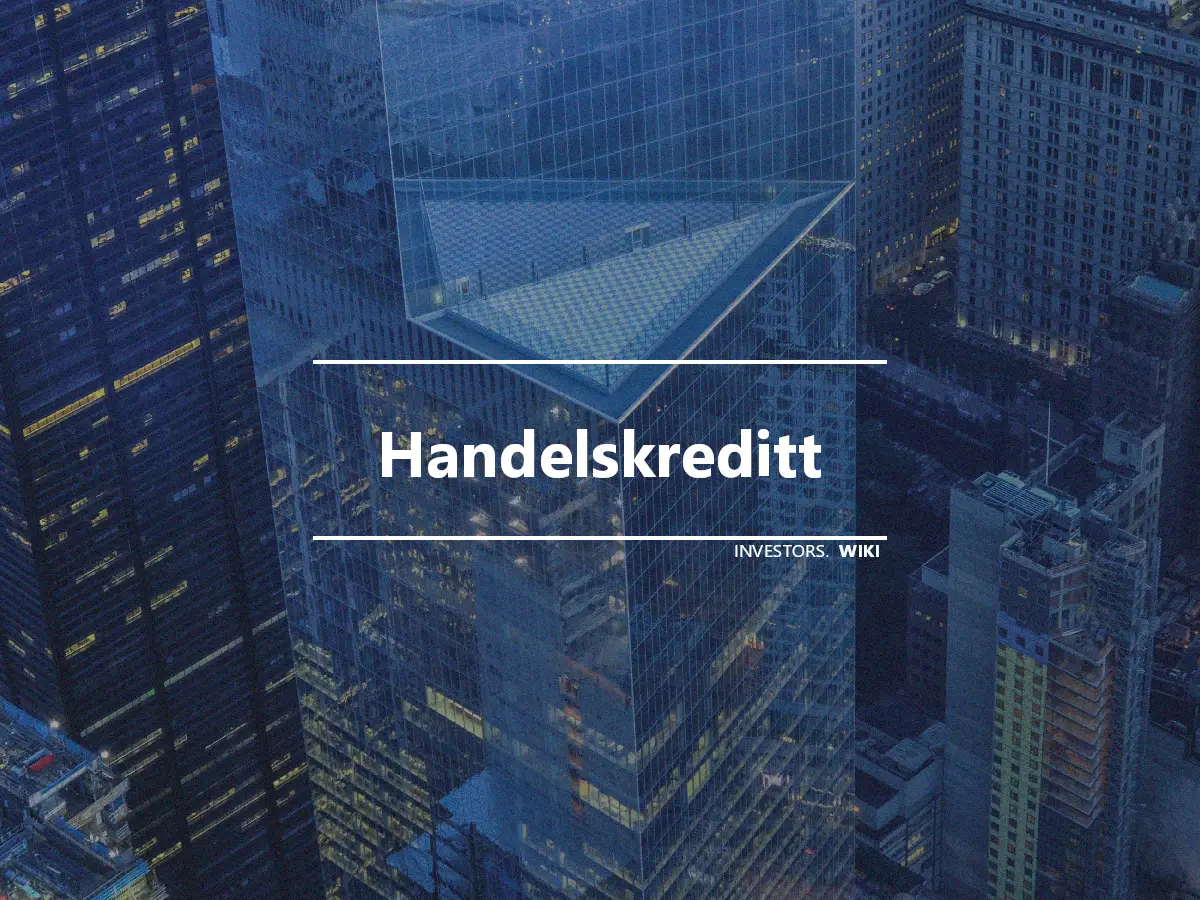 Handelskreditt