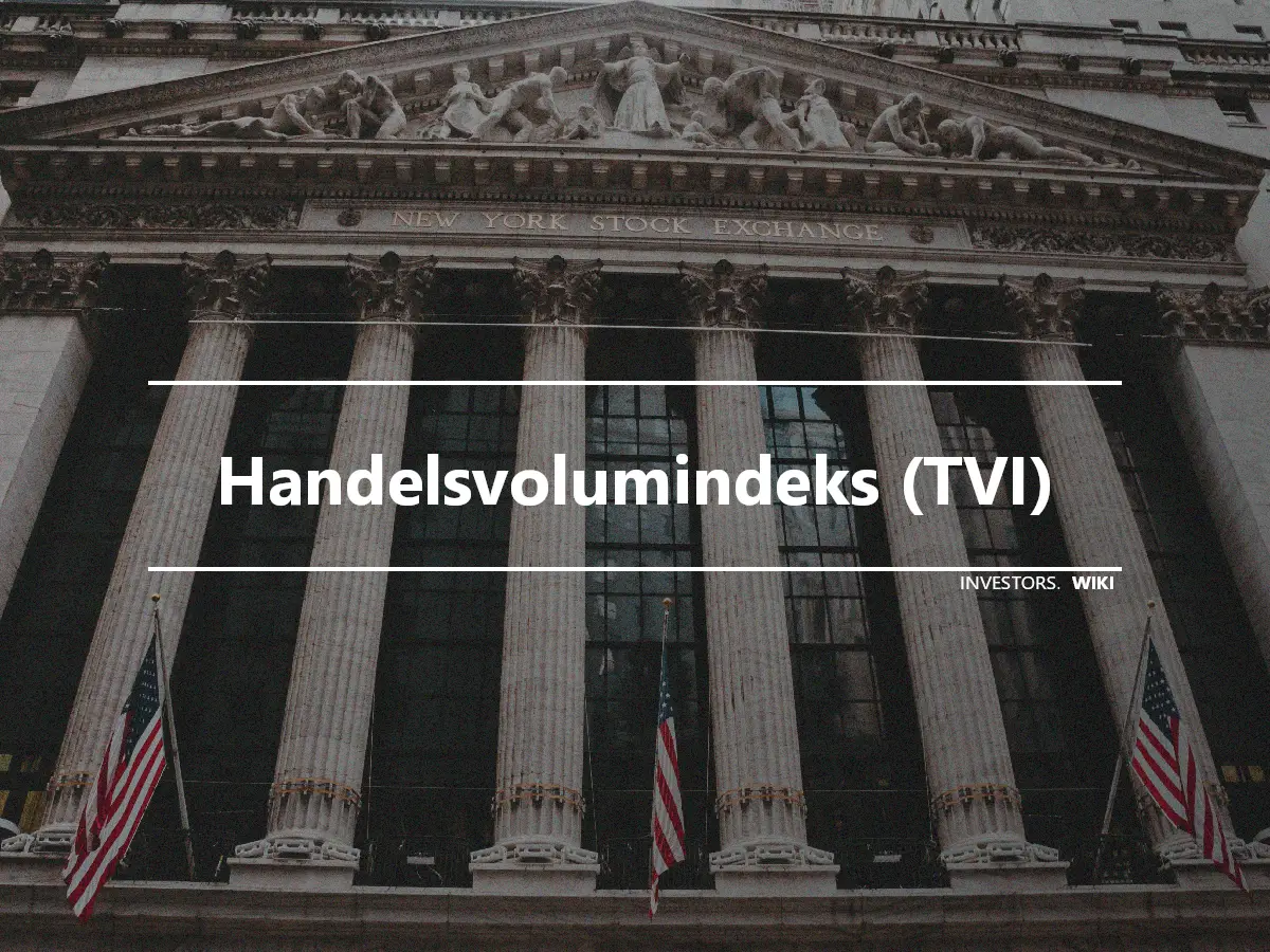 Handelsvolumindeks (TVI)