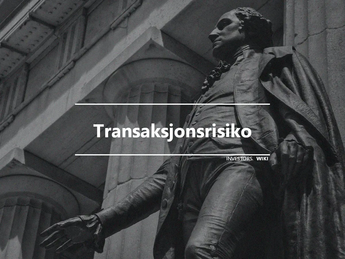 Transaksjonsrisiko