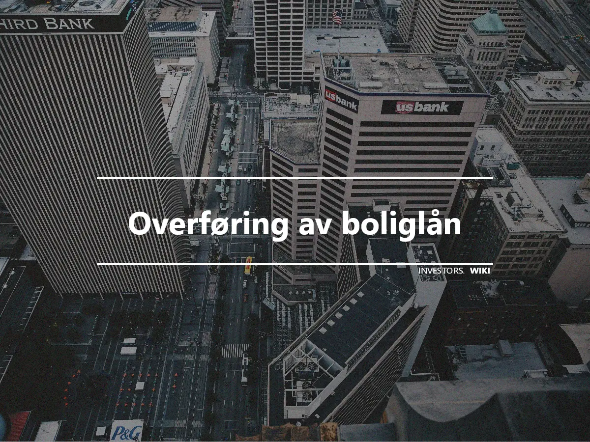 Overføring av boliglån