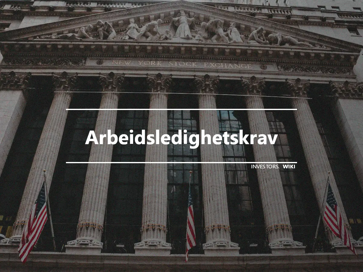 Arbeidsledighetskrav