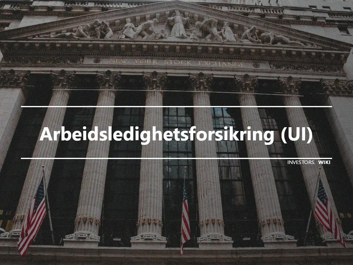 Arbeidsledighetsforsikring (UI)