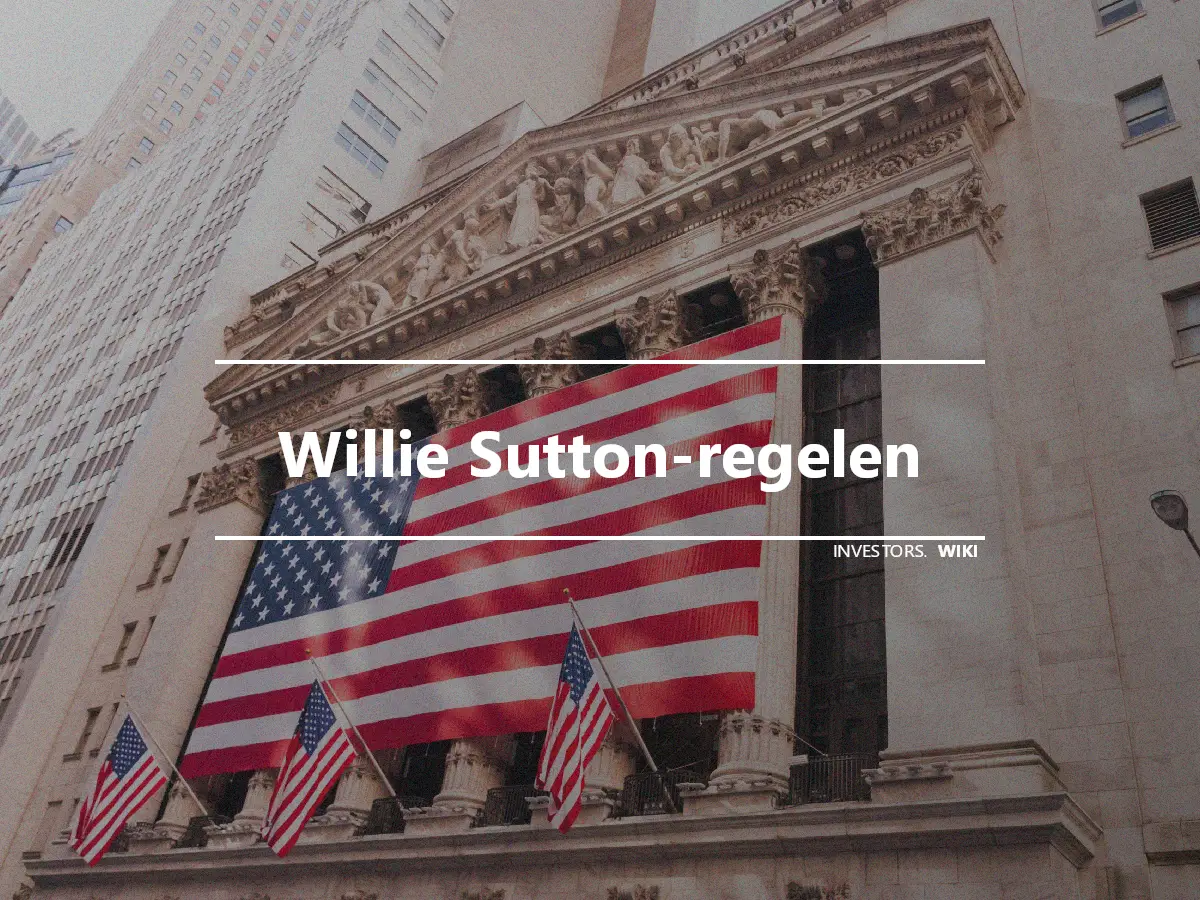 Willie Sutton-regelen