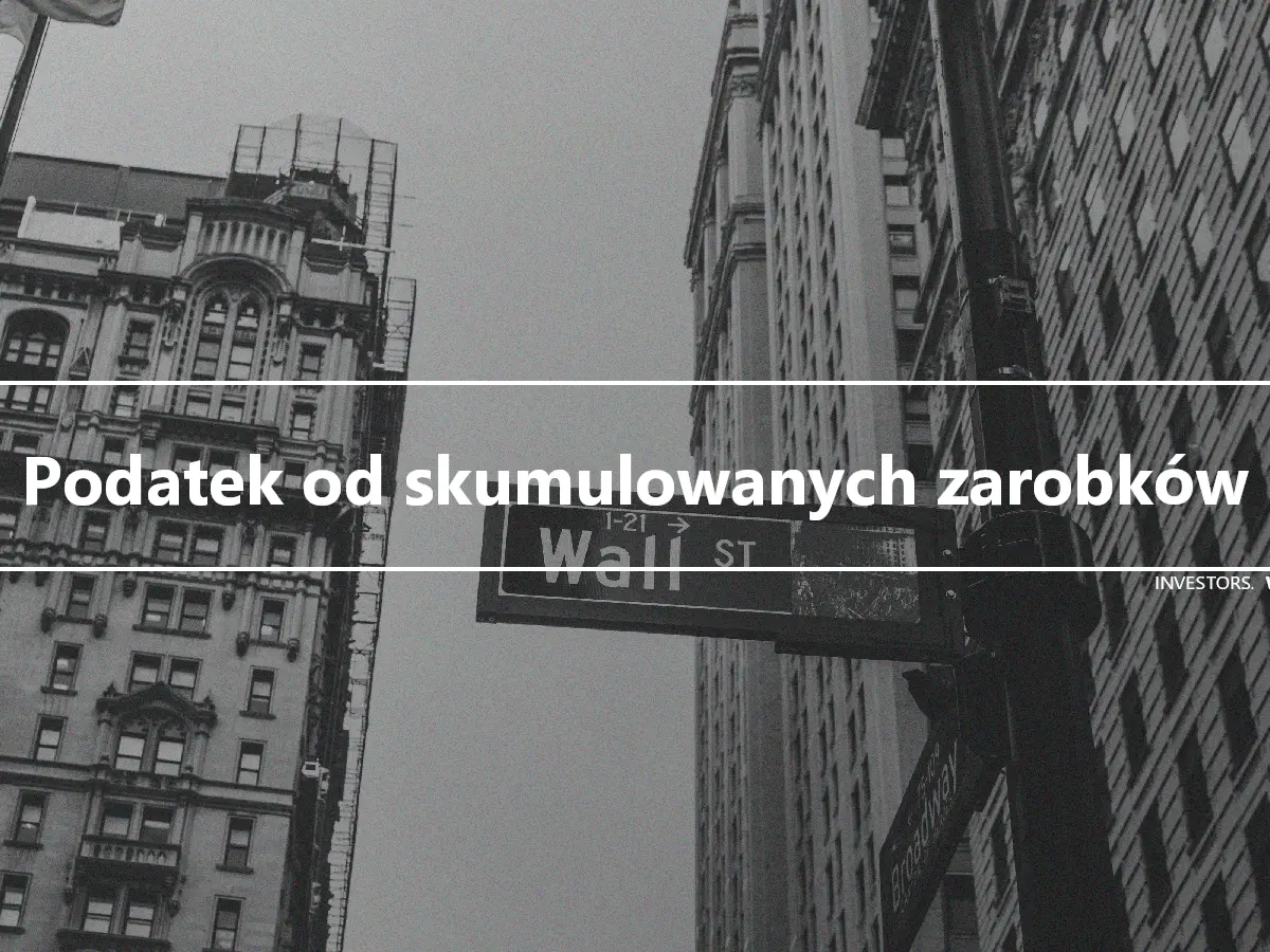 Podatek od skumulowanych zarobków