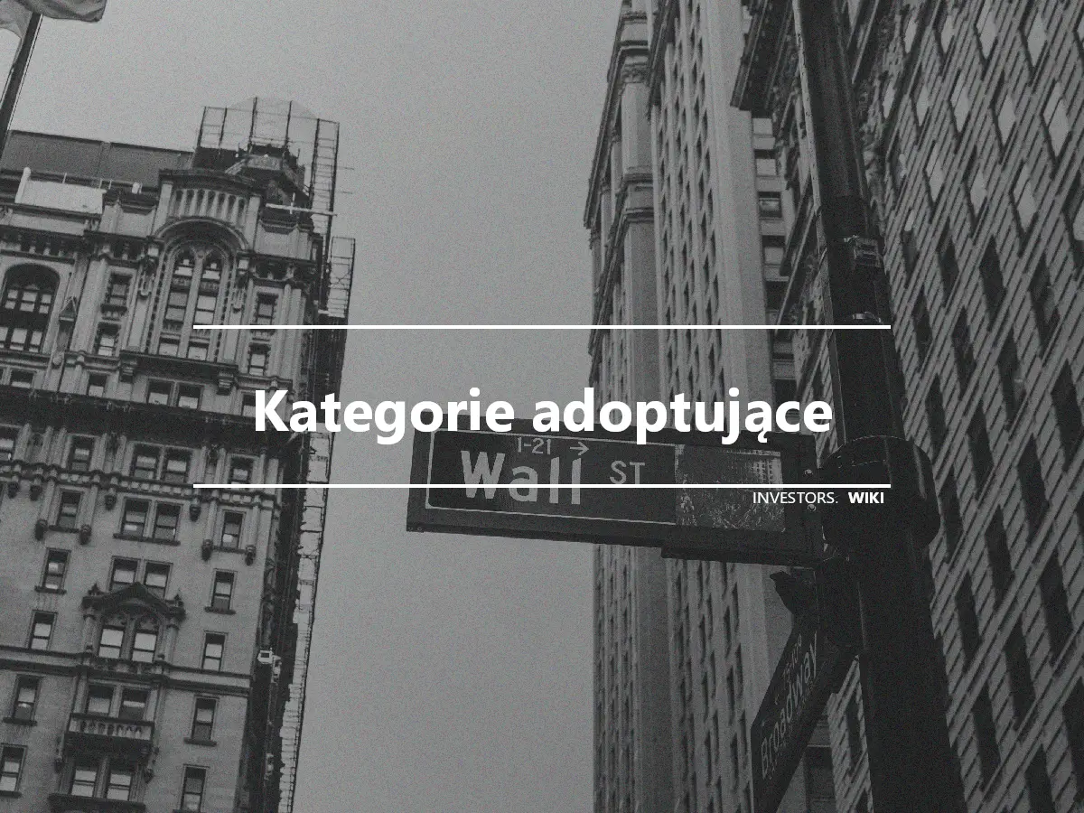 Kategorie adoptujące