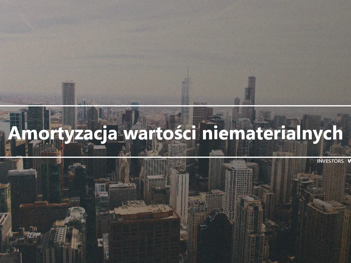 Amortyzacja wartości niematerialnych