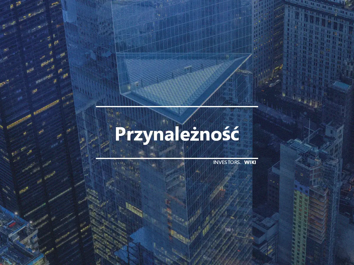 Przynależność