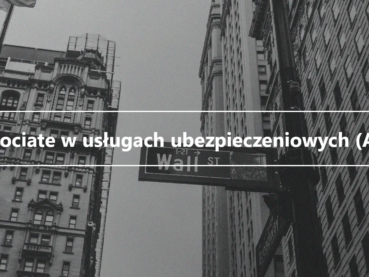 Associate w usługach ubezpieczeniowych (AIS)