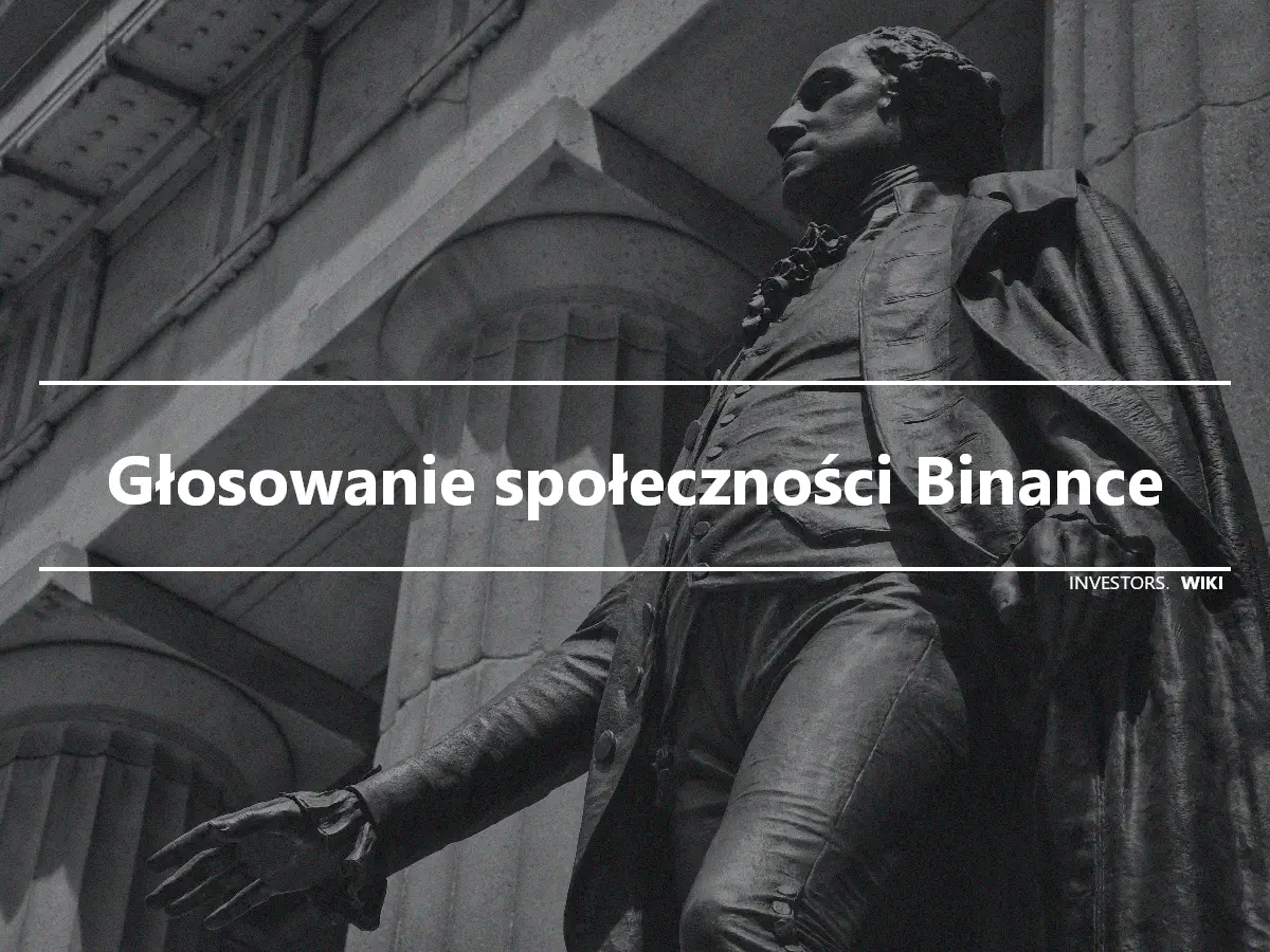 Głosowanie społeczności Binance