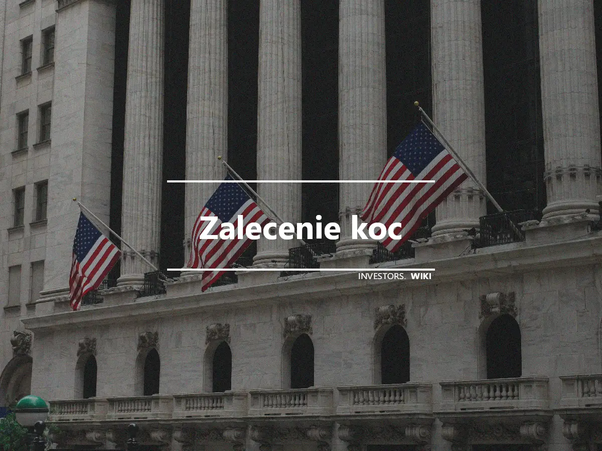 Zalecenie koc