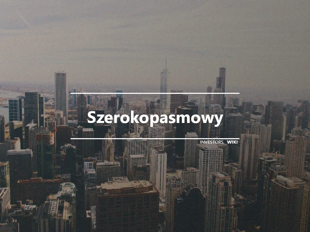 Szerokopasmowy