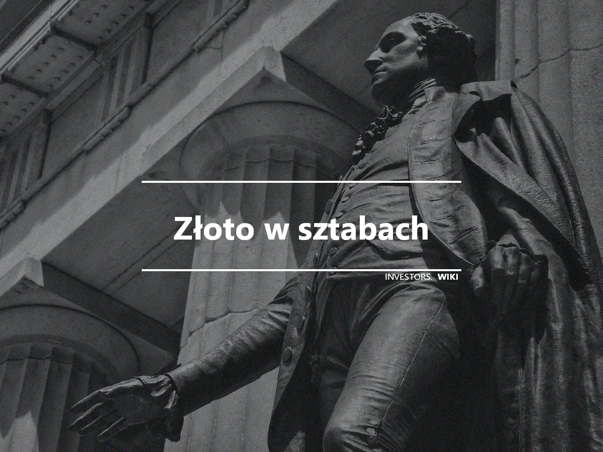 Złoto w sztabach