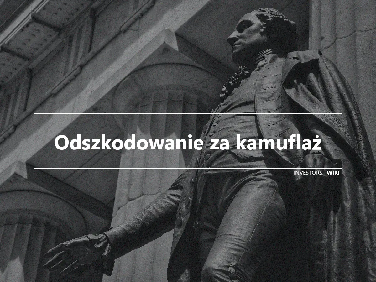 Odszkodowanie za kamuflaż