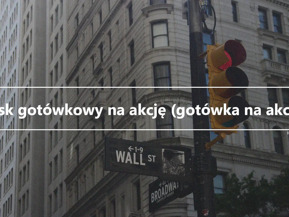 Zysk gotówkowy na akcję (gotówka na akcję)