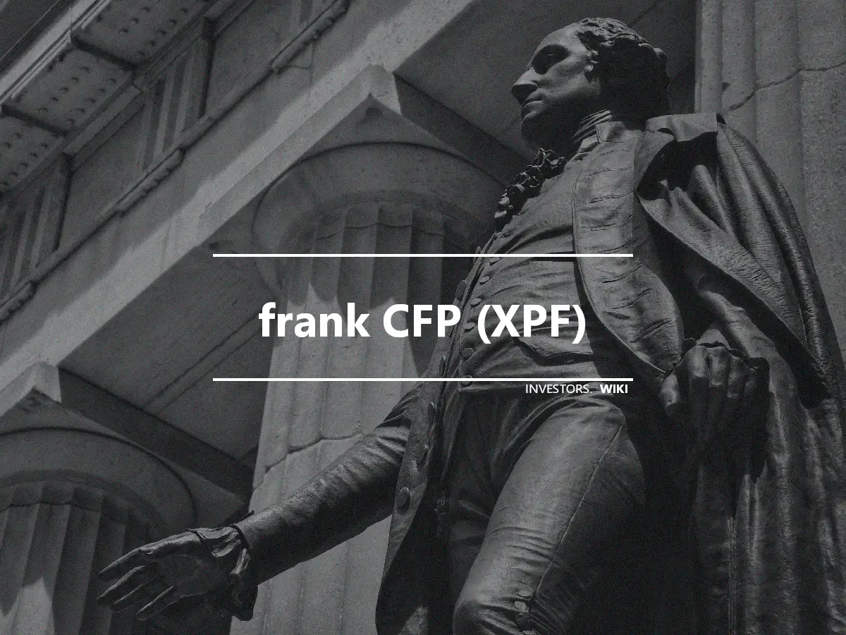 frank CFP (XPF)