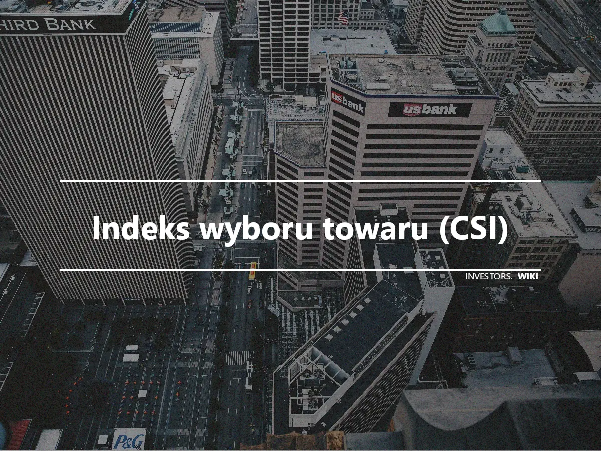 Indeks wyboru towaru (CSI)