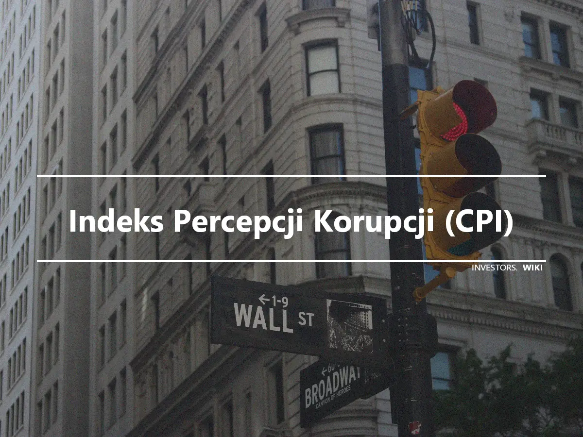 Indeks Percepcji Korupcji (CPI)