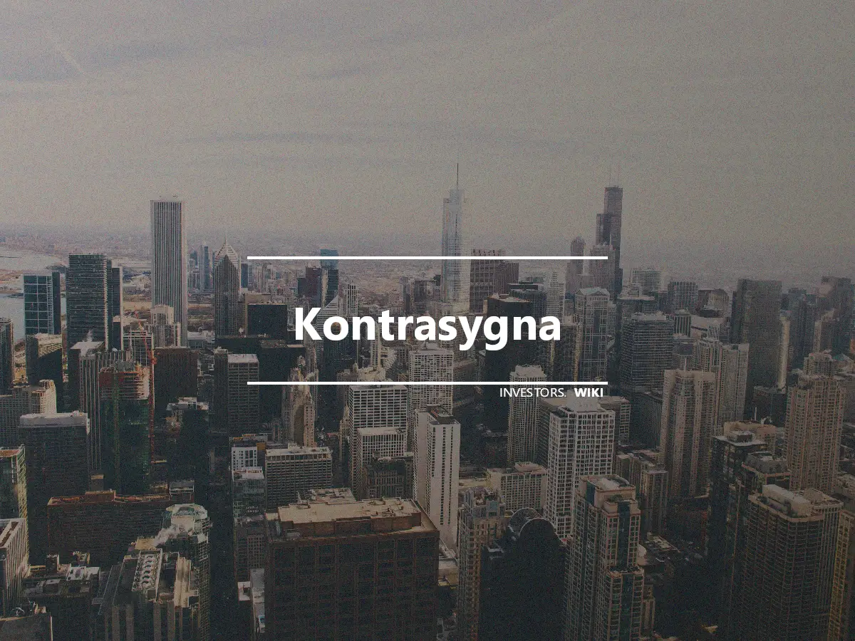 Kontrasygna